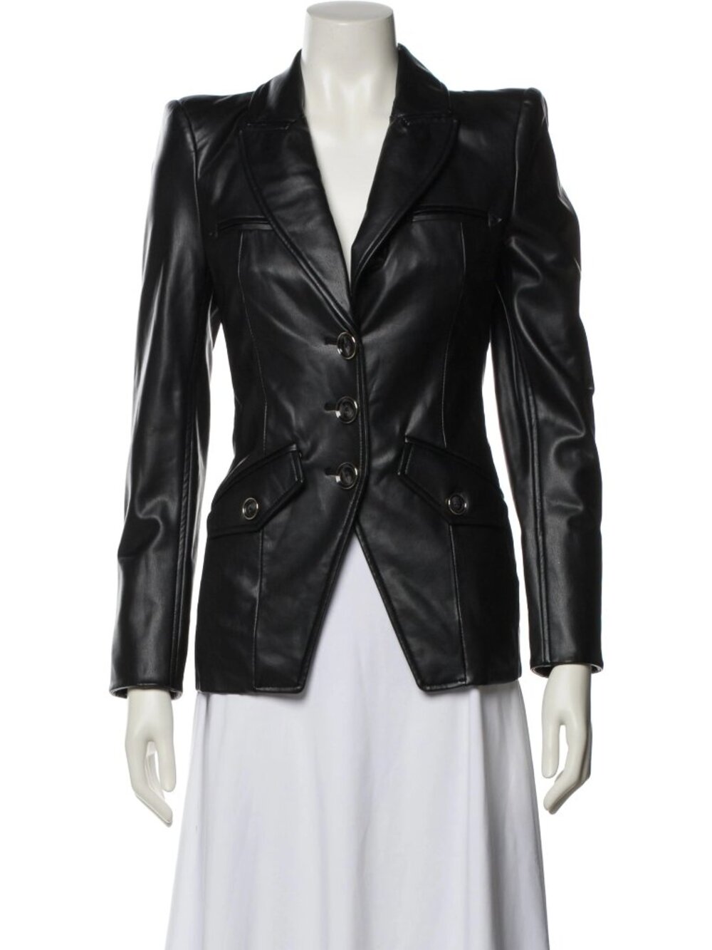 Veronica Beard  Leather Blazer